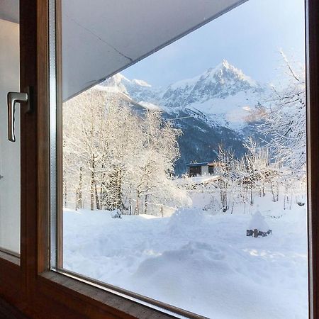 Violette De Cham - Jardin Prive - Vue Mont Blanc Lägenhet Chamonix Exteriör bild